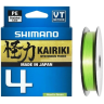 Леска плетёная SHIMANO KAIRIKI 4 PE 150 м разноцветная 0,10 мм 6,8 кг LDM54TE0810015M